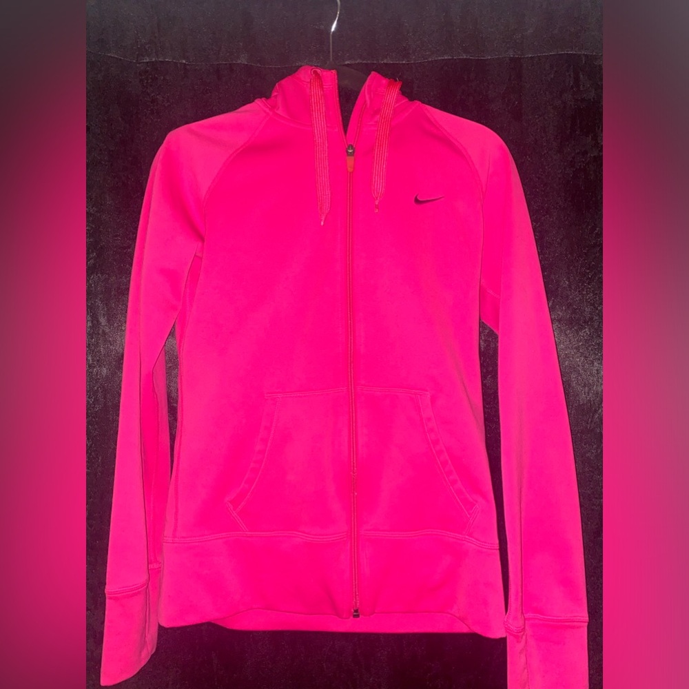 Hot Pink Nike Jacket | Nike Therma-Fit